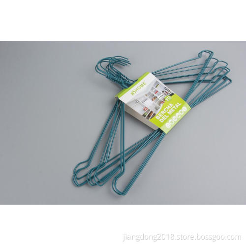 Green Metal Wire Hanger